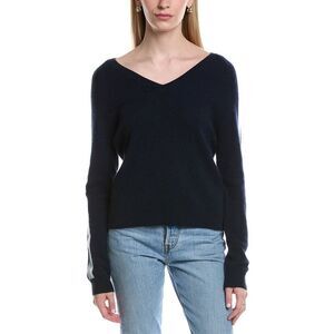 Maison Heritage Womens Colette Cashmere Sweater, Blue